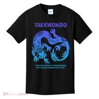 Taekwondo Tkd Tae Kwon Do Dragon Art Martial Arts Graphic Kids T-Shirt thumb 0