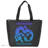 Taekwondo Tkd Tae Kwon Do Dragon Art Martial Arts Graphic Tote Bag thumb 0