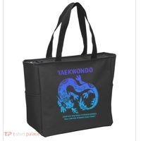 Taekwondo Tkd Tae Kwon Do Dragon Art Martial Arts Graphic Tote Bag thumb 2