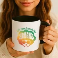 Tell Them That We Are Humans Juneteenth Coffee Mug thumb 3