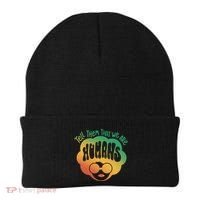 Tell Them That We Are Humans Juneteenth Beanie thumb 0