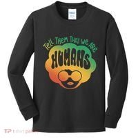 Tell Them That We Are Humans Juneteenth Kids Long Sleeve Shirt thumb 0