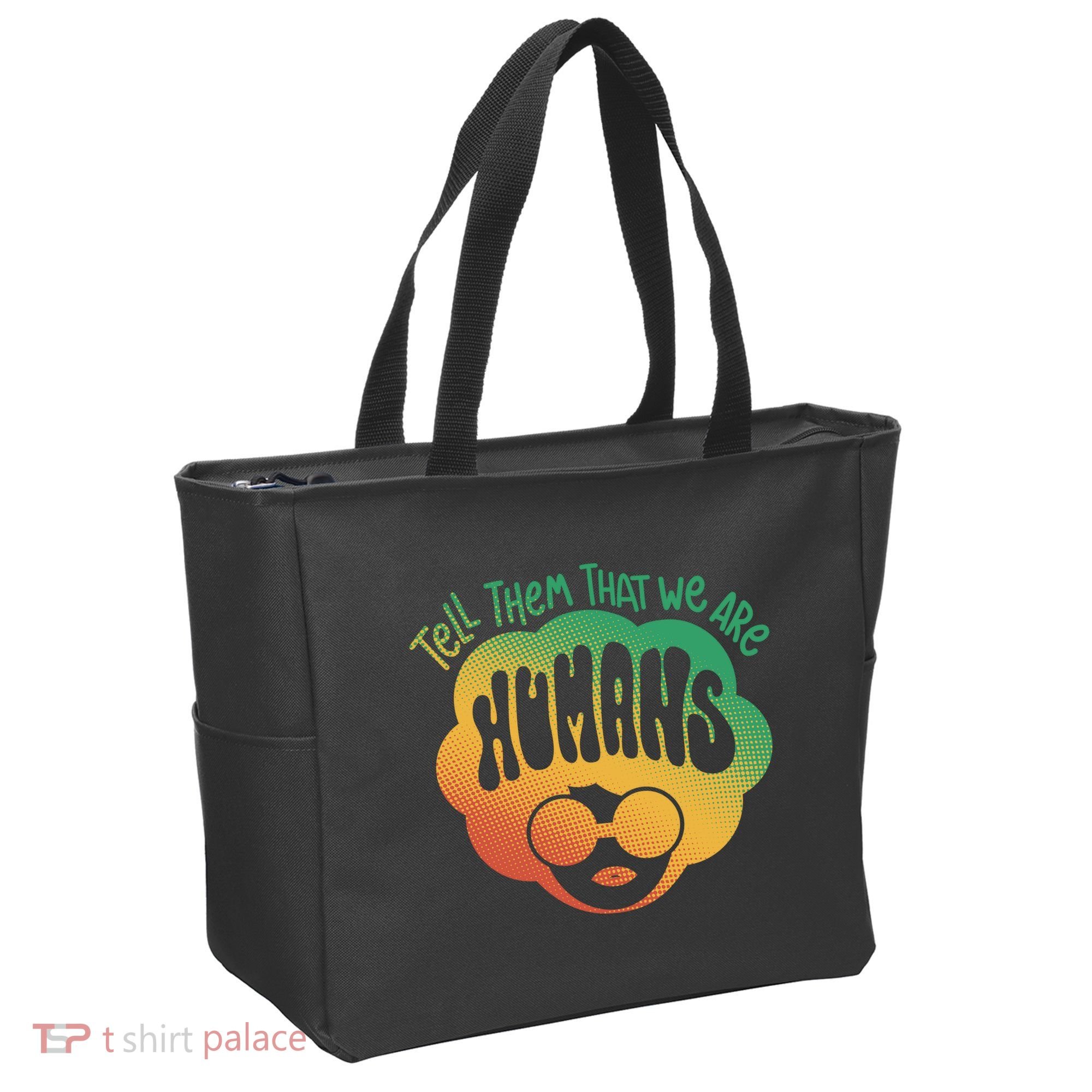 Tell Them That We Are Humans Juneteenth Tote Bag