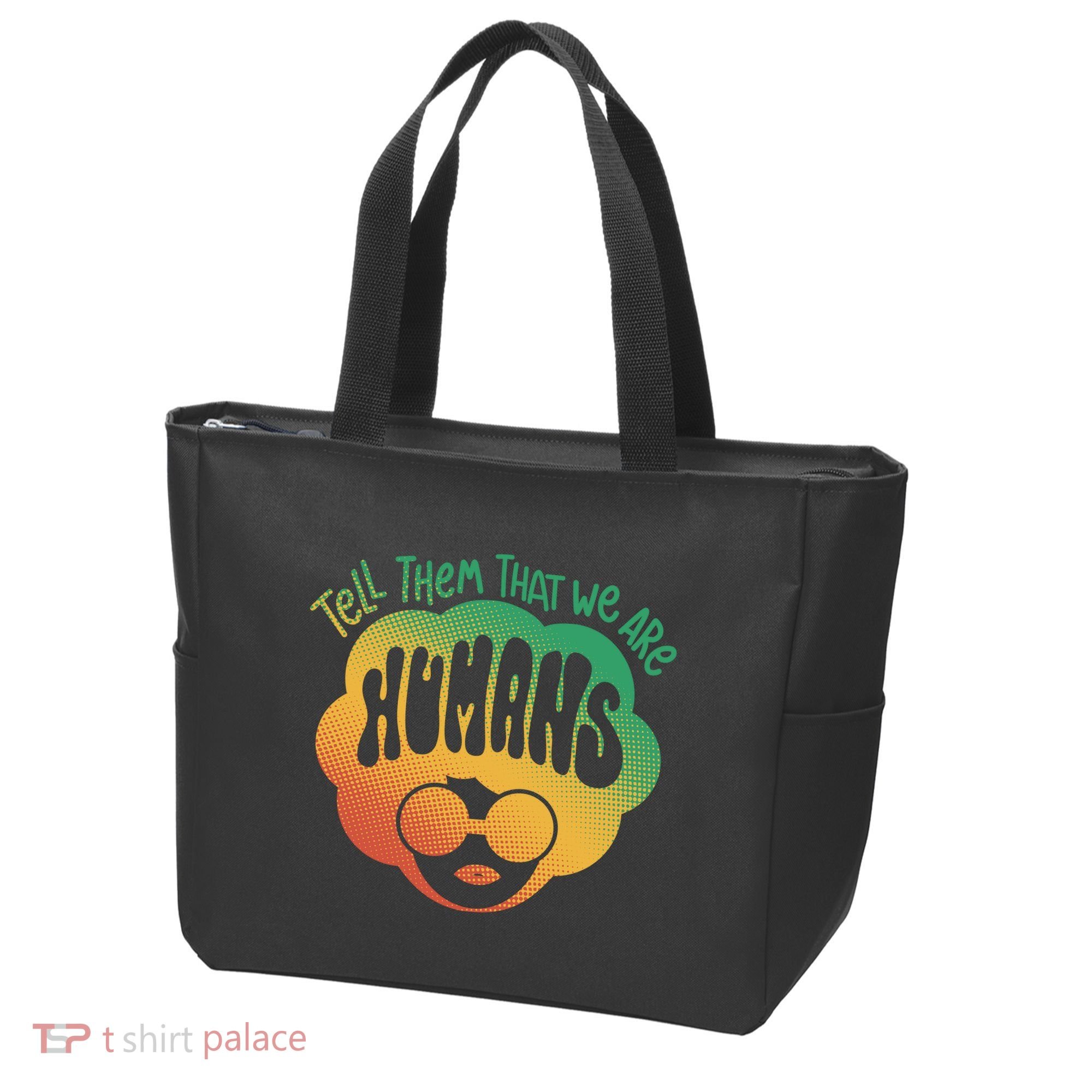 Tell Them That We Are Humans Juneteenth Tote Bag