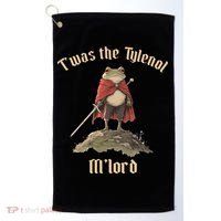 Twas The Tylenol M'lord Golf Towel thumb 0