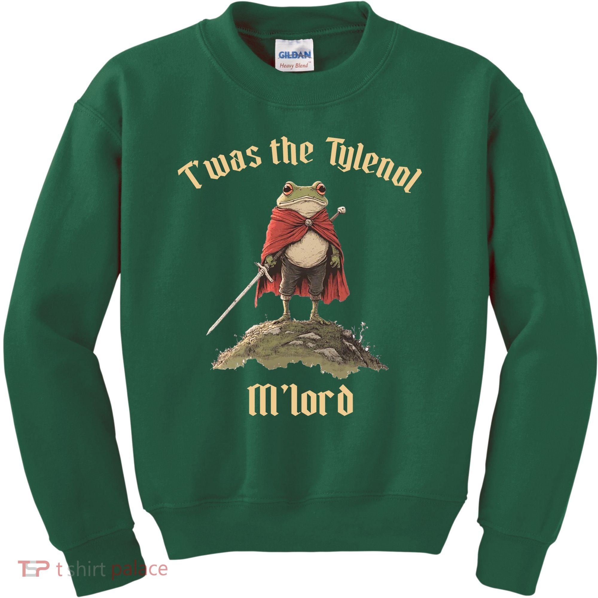 Twas The Tylenol M'lord Kids Sweatshirt