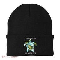 The Turtle There Is No Planet B Earth Day 2024 Beanie thumb 0