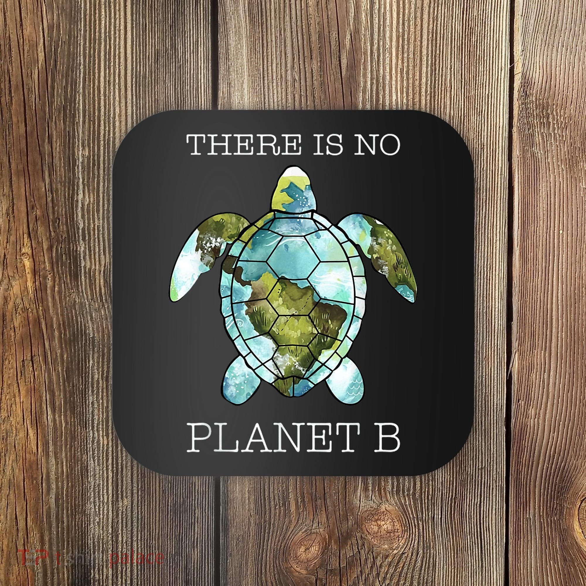 The Turtle There Is No Planet B Earth Day 2024 Coaster