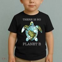 The Turtle There Is No Planet B Earth Day 2024 Toddler T-Shirt thumb 2