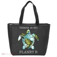 The Turtle There Is No Planet B Earth Day 2024 Tote Bag thumb 0