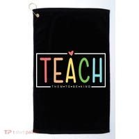 Teach Them To Be Kind Golf Towel thumb 0