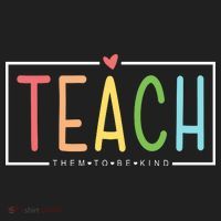 Teach Them To Be Kind Golf Towel thumb 3