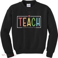 Teach Them To Be Kind Kids Sweatshirt thumb 0