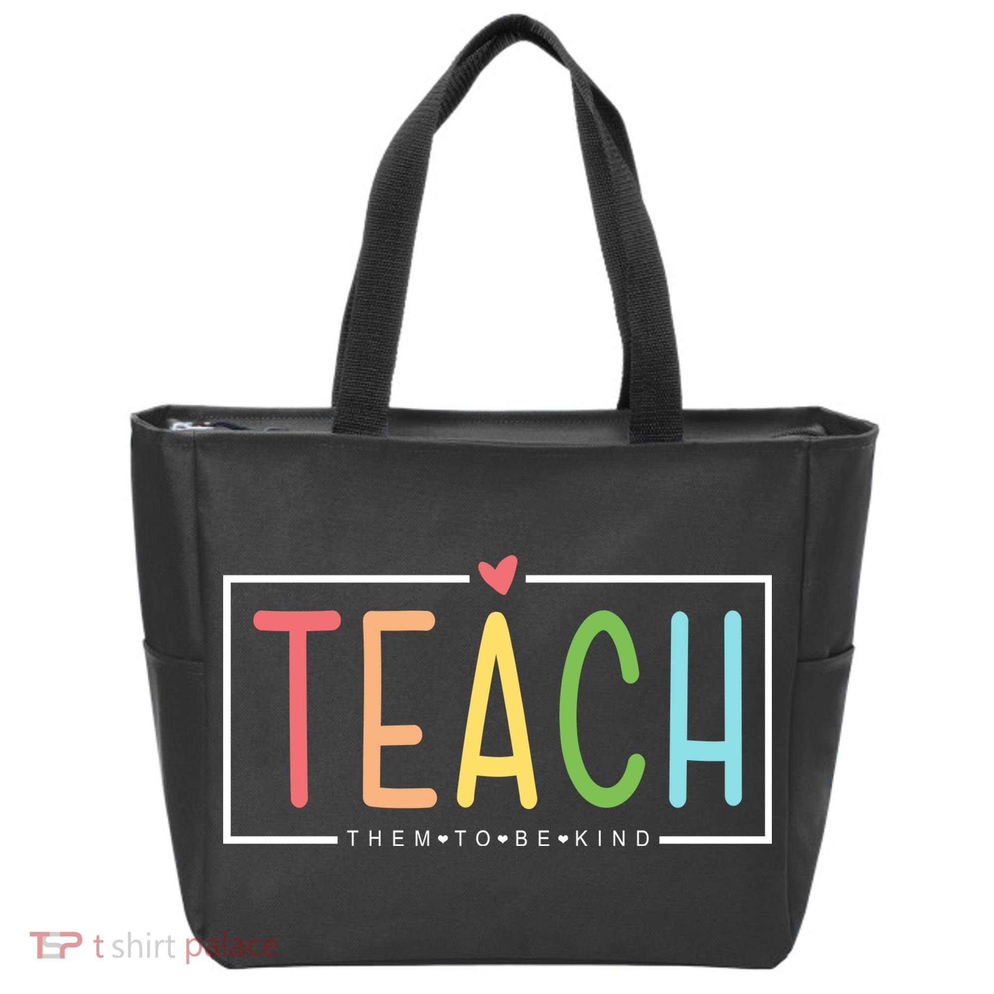 Teach Them To Be Kind Tote Bag