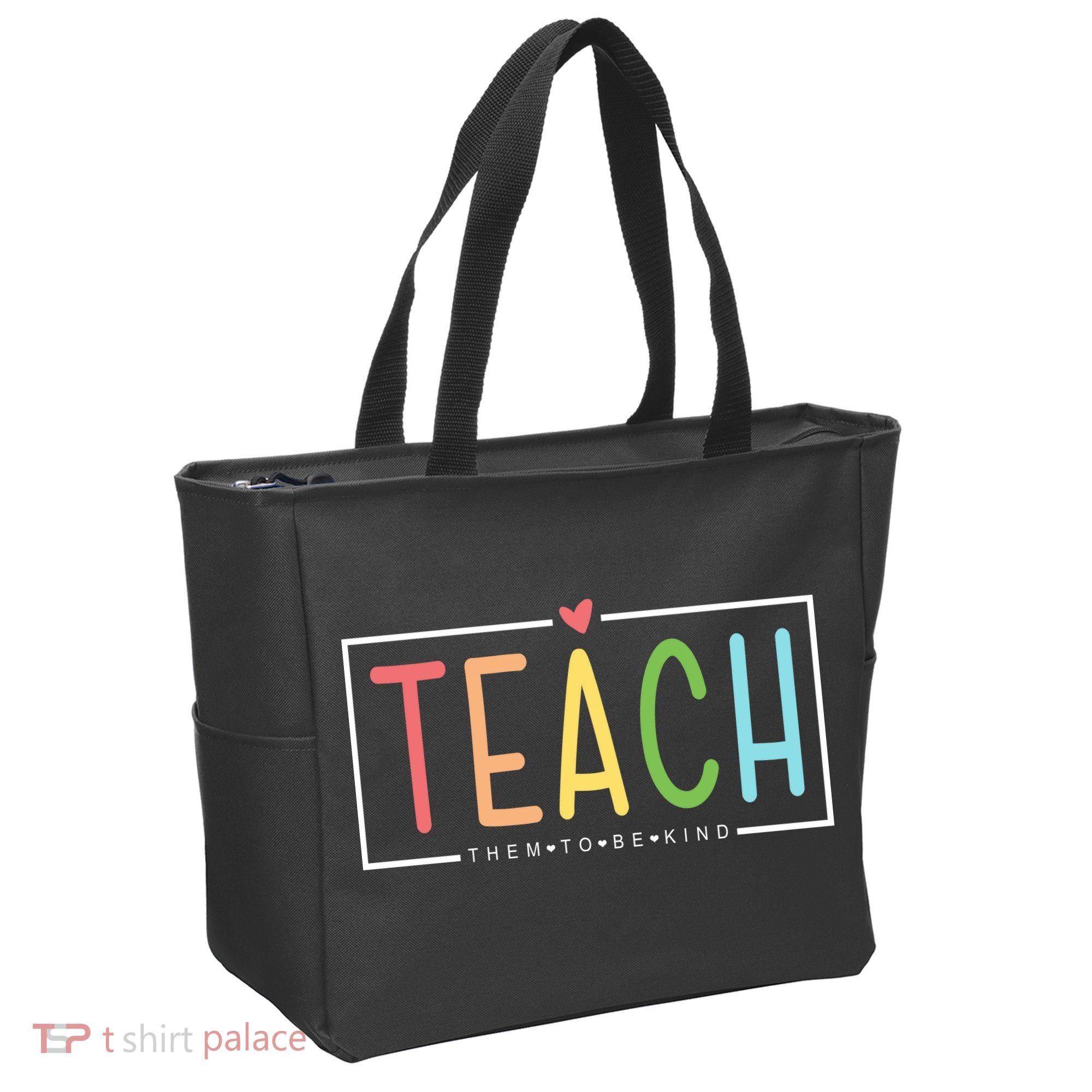 Teach Them To Be Kind Tote Bag