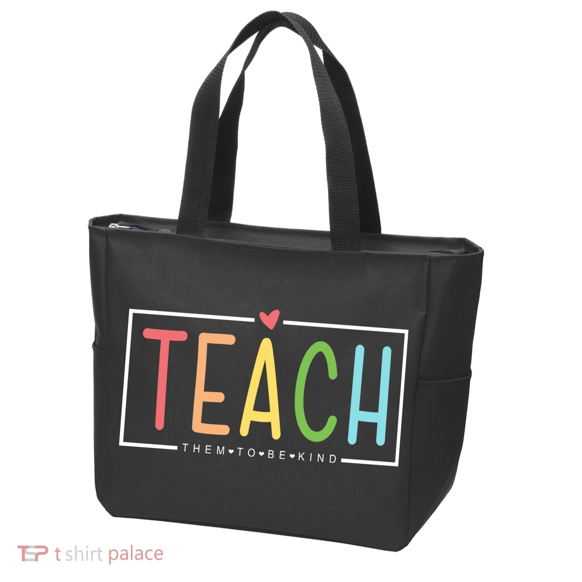 Teach Them To Be Kind Tote Bag