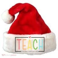 Teach Them To Be Kind Santa Hat thumb 0