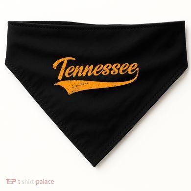 Tennessee Tn Throwback Distressed USA-Made Doggie Bandana