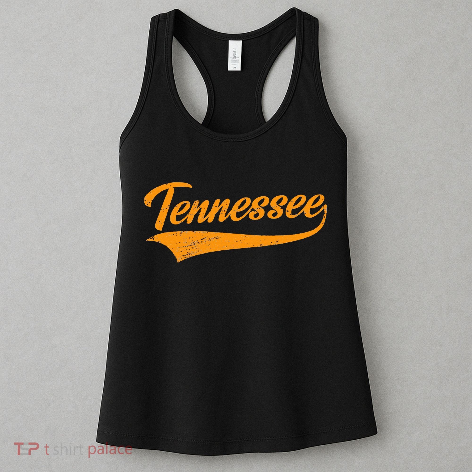 Tennessee Tn Throwback Distressed Women's Tank Top