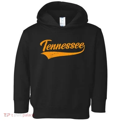 Tennessee Tn Throwback Distressed Toddler Hoodie
