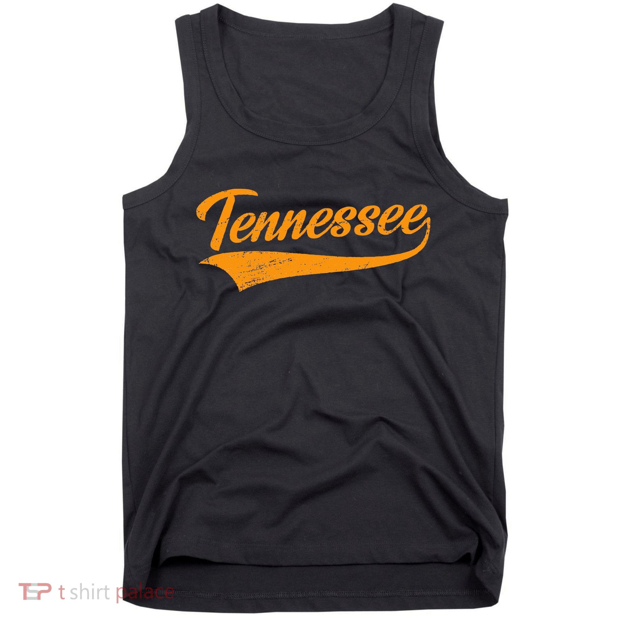 Tennessee Tn Throwback Distressed Tank Top