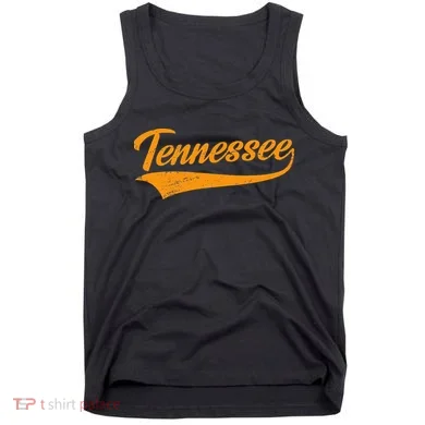 Tennessee Tn Throwback Distressed Tank Top