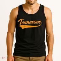 Tennessee Tn Throwback Distressed Tank Top thumb 3