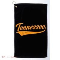 Tennessee Tn Throwback Distressed Golf Towel thumb 0