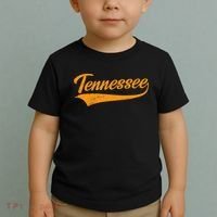 Tennessee Tn Throwback Distressed Toddler T-Shirt thumb 2