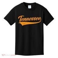 Tennessee Tn Throwback Distressed Kids T-Shirt thumb 0