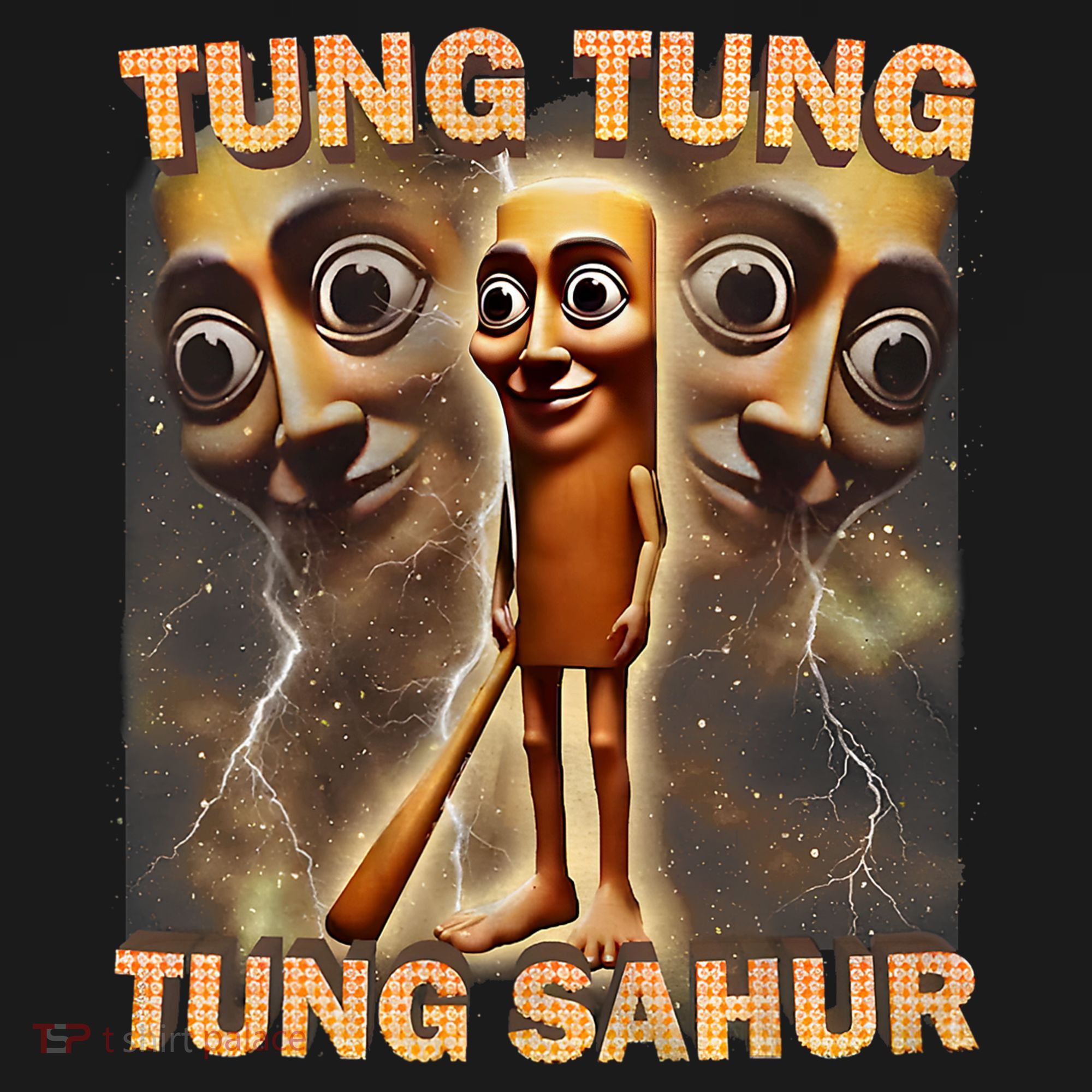 Tung Tung Tung Sahur Funny Meme Brainrot Humor Gen Z Visor