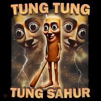 Tung Tung Tung Sahur Funny Meme Brainrot Humor Gen Z Kids Colorblock Raglan Jersey thumb 2
