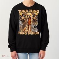 Tung Tung Tung Sahur Is Calling Funny Italian Brainrot Women's Sweatshirt thumb 0