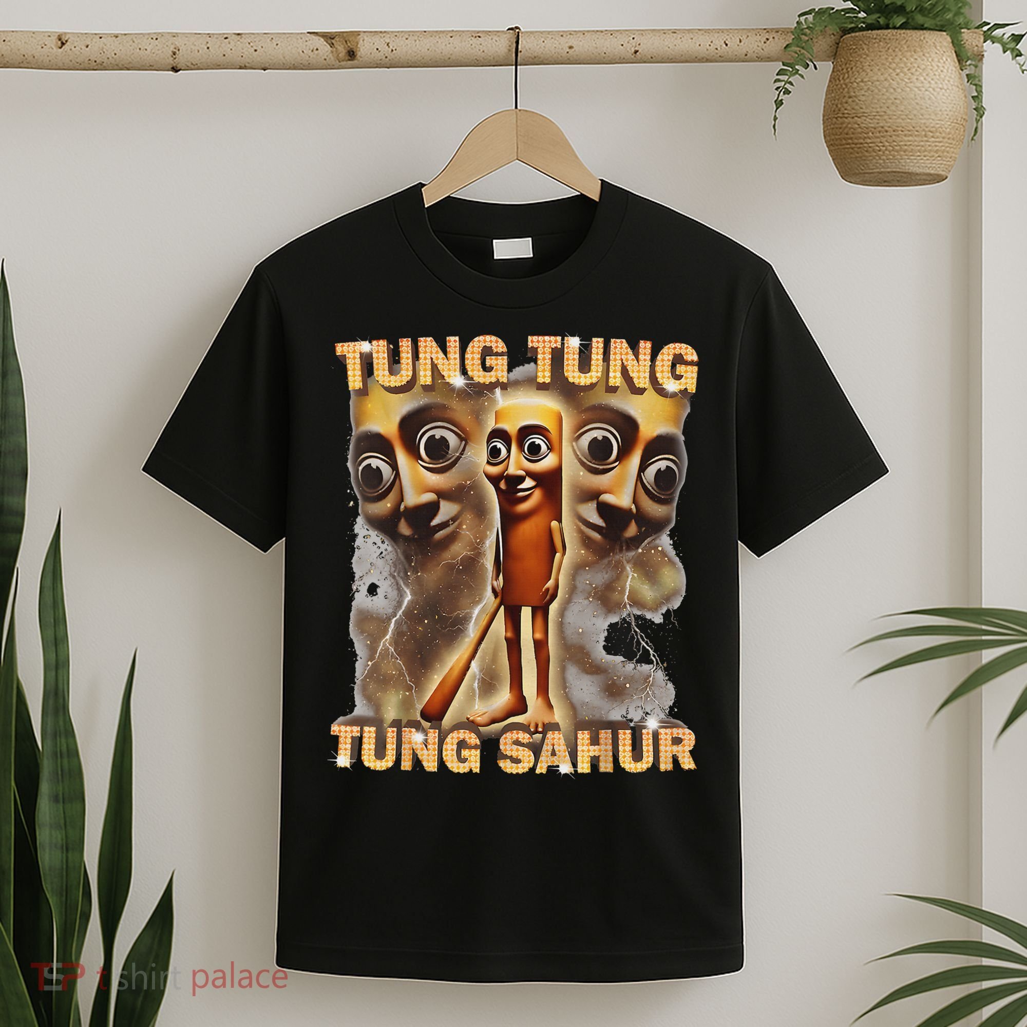 Tung Tung Tung Sahur Is Calling Funny Italian Brainrot T-Shirt