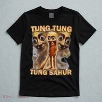 Tung Tung Tung Sahur Is Calling Funny Italian Brainrot T-Shirt thumb 5