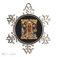 Tung Tung Tung Sahur Is Calling Funny Italian Brainrot Ornament thumb 0