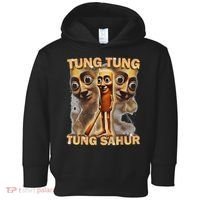 Tung Tung Tung Sahur Is Calling Funny Italian Brainrot Toddler Hoodie thumb 0