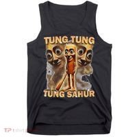 Tung Tung Tung Sahur Is Calling Funny Italian Brainrot Tank Top thumb 0