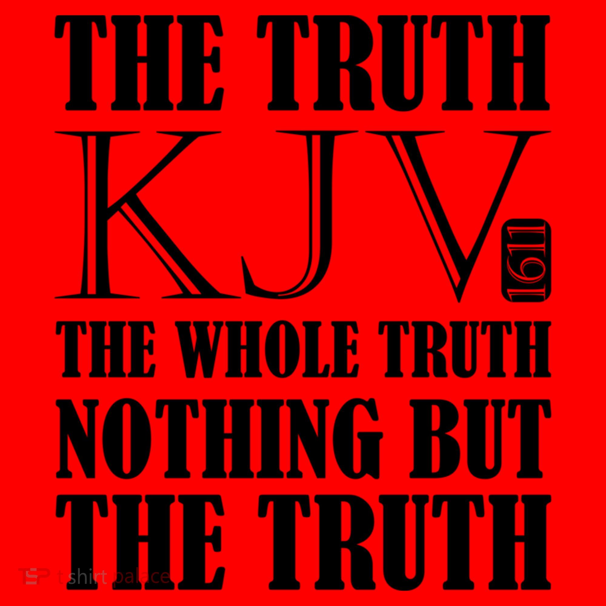 The Truth The Whole Truth Nothing But The Truth Kjv 1611 Gift Santa Hat