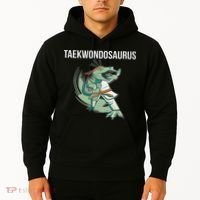 Taekwondo Taekwondosaurus Tae Kwon Do Dinosaur Dino Hoodie thumb 2