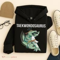 Taekwondo Taekwondosaurus Tae Kwon Do Dinosaur Dino Hoodie thumb 4