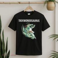 Taekwondo Taekwondosaurus Tae Kwon Do Dinosaur Dino T-Shirt thumb 2