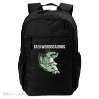 Taekwondo Taekwondosaurus Tae Kwon Do Dinosaur Dino Backpack thumb 0