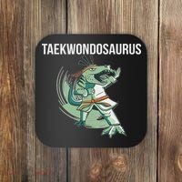 Taekwondo Taekwondosaurus Tae Kwon Do Dinosaur Dino Coaster thumb 0