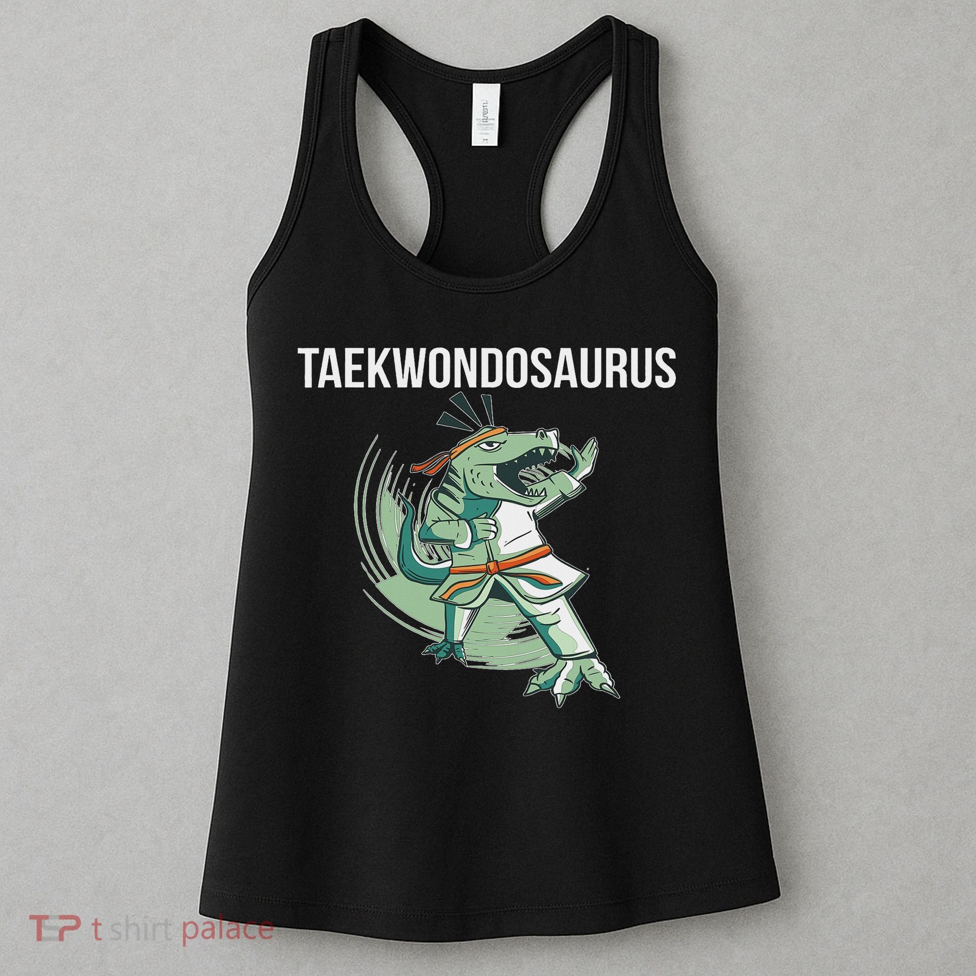 Taekwondo Taekwondosaurus Tae Kwon Do Dinosaur Dino Women's Tank Top