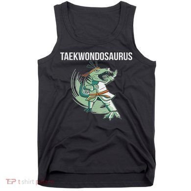 Taekwondo Taekwondosaurus Tae Kwon Do Dinosaur Dino Tank Top