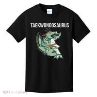 Taekwondo Taekwondosaurus Tae Kwon Do Dinosaur Dino Kids T-Shirt thumb 0
