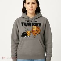 That's The Turkey Funny Thanksgiving Cat Hoodie thumb 5
