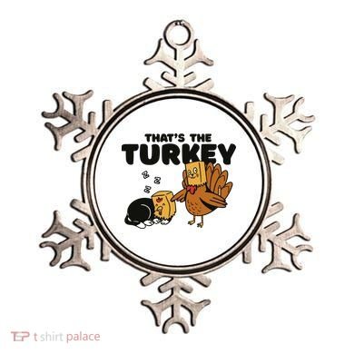 That's The Turkey Funny Thanksgiving Cat Ornament
