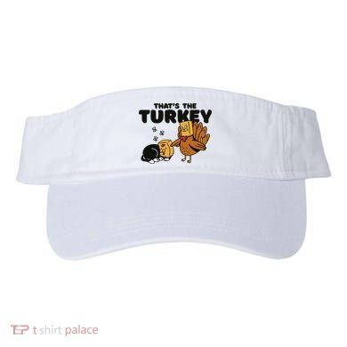 That's The Turkey Funny Thanksgiving Cat Visor